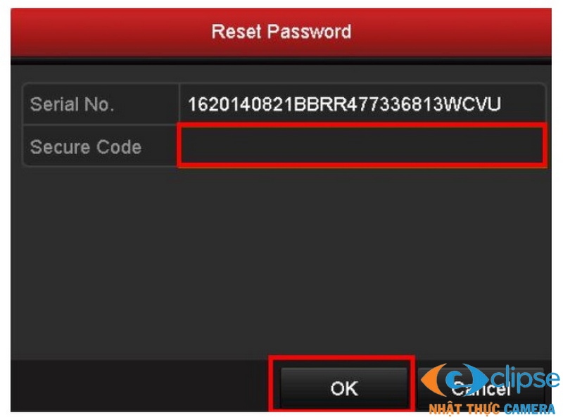 reset mật khẩu đầu ghi hikvision