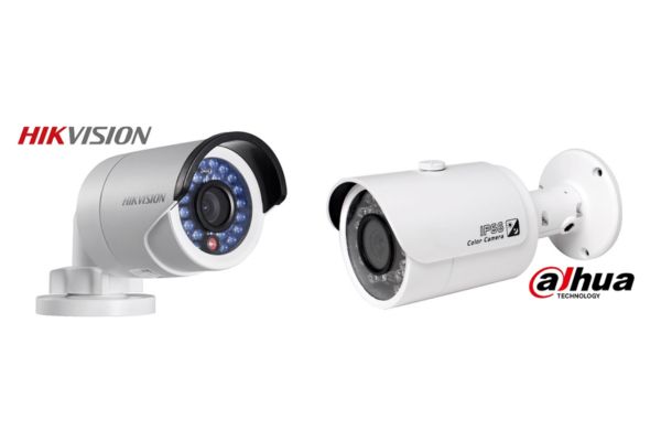 Camera Dahua và Hikvision có nhiều kích thước ống kính khác nhau 