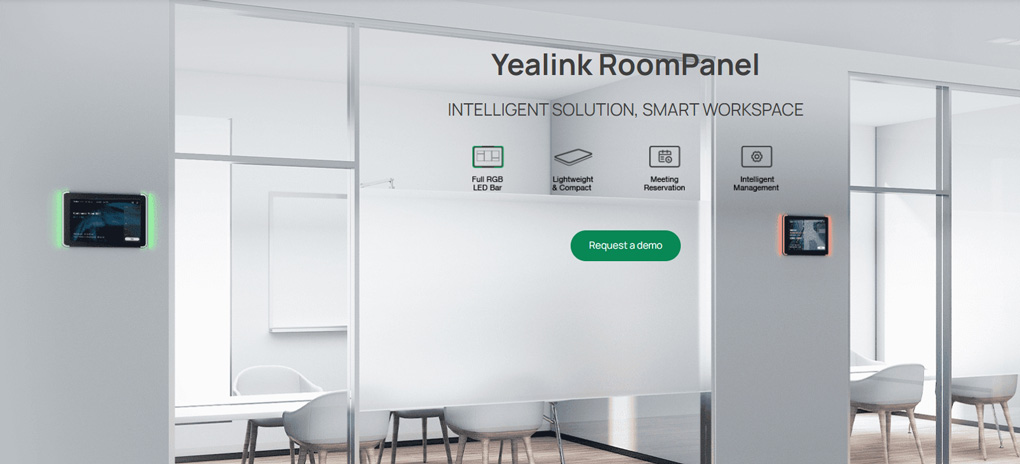 Thiết bị quản lý phòng họp Yealink RoomPanel chính hãng