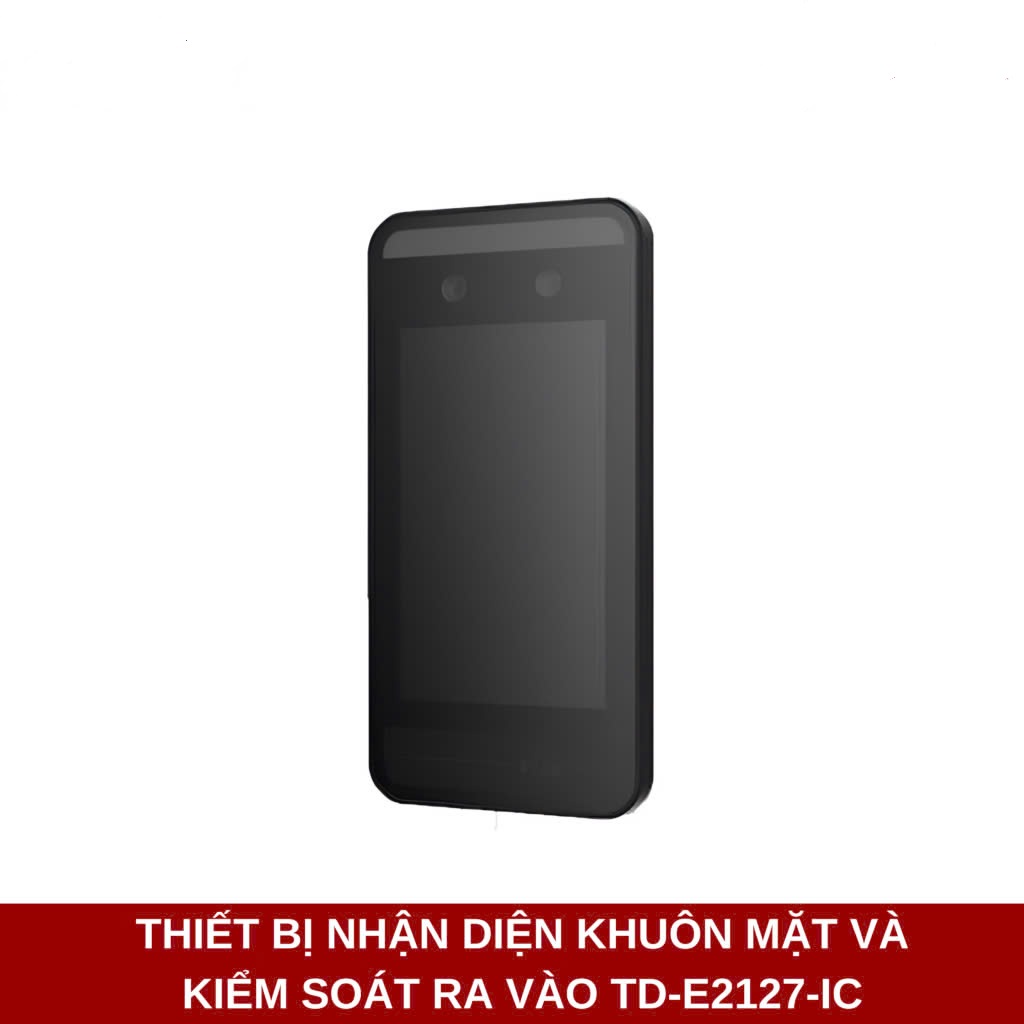 Thiết bị nhận diện khuôn mặt và đo thân nhiệt TVT TD-E2127-IC