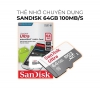 Thẻ nhớ Sandisk class 10 loại 64Gb , chuyên dụng ghi Video