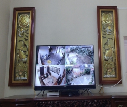 Trọn bộ 4 mắt camera IP Dahua cho gia đình anh Nghị tại Hải Dương!