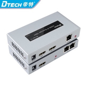 Bộ khuếch đại HDMI to LAN 100m DTECH DT-7078