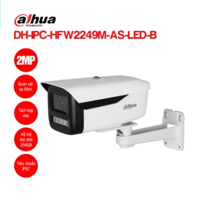 Camera IP Dahua 2MP DH-IPC-HFW2249M-AS-LED-B