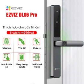 Khóa cửa thông minh EZVIZ DL06 Pro - Khóa cửa nhôm cao cấp