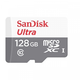 Thẻ nhớ Sandisk 128GB Ultra MicroSDXC, C10, UHS-1, 100MB/s