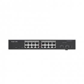 Switch Ruijie RG-ES218GC-P, 16 Port PoE, 2 Port SFP