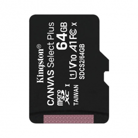 Thẻ nhớ Kingston 64GB MicroSD Select Pls 100R C10