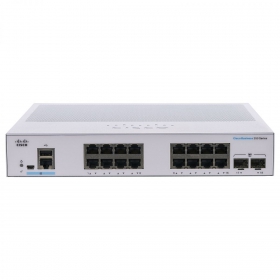 Switch PoE 8 cổng CISCO CBS350-16T-2G-EU