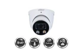 Camera Dahua Full Color 8MP  DH-IPC-HFW3849T1P-AS-PV-S3 giá rẻ 