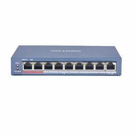 Switch Hikvision DS-3E0109P-E(C)- 8-Port PoE 100Mbps