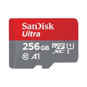 Thẻ nhớ Sandisk 256GB, MicroSDXC Ultra A1 SDSQUAC-256G-GN6MN