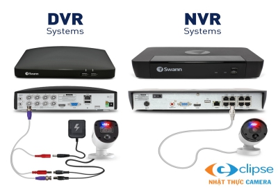 DVR là gì? NVR Là Gì? Nên chọn dùng loại nào? So sánh