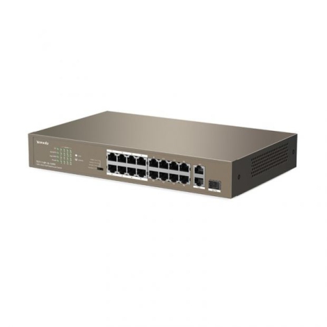 Switch Tenda TEF1118-16-150W- 16 Port POE