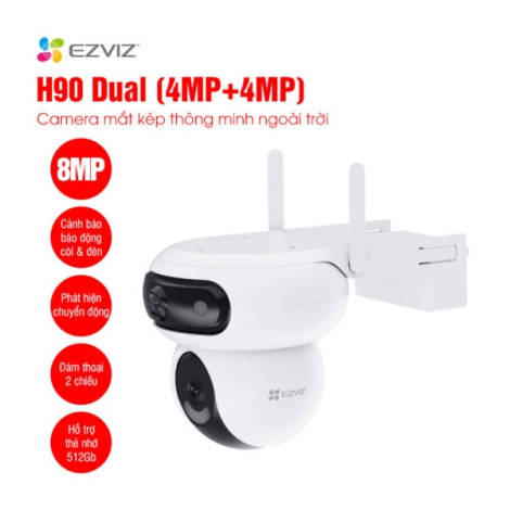 Camera EZVIZ H90 Dual 2K+ Quay Quét