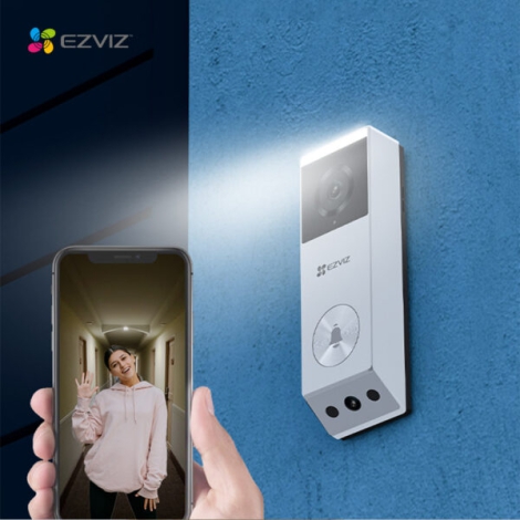 Chuông cửa thông minh EZVIZ EP3X 3MP+2MP dùng pin