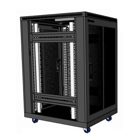 Tủ Rack NETTEK 20U19D8000 Black