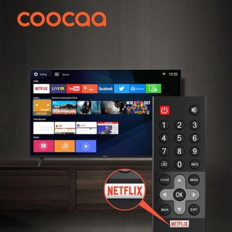 Tivi Coocaa | Smart TV Coocaa 65" | 4K Ultra HD | Model 65S6G Pro Max