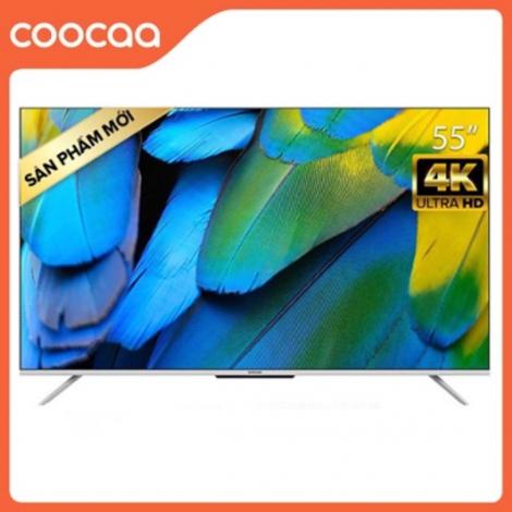 Tivi Coocaa | Smart TV Coocaa 55" | 4K Ultra HD | Model 55S6G Pro Max