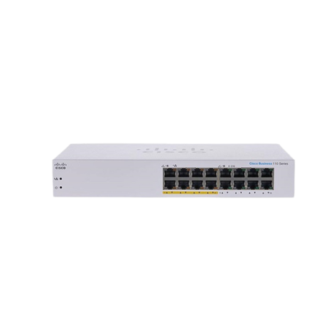 Switch PoE 16 cổng CISCO CBS110-16PP-EU