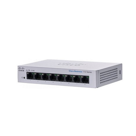 Switch PoE 8 cổng CISCO CBS110-8T-D-EU