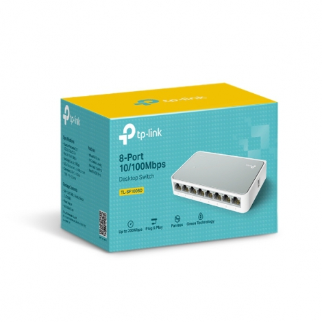 Switch Tplink TL-SF1008D - 8-Port 10/100Mps