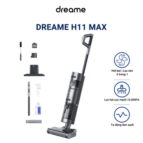 Máy lau nhà hút bụi khô ướt Dreame H11 Max