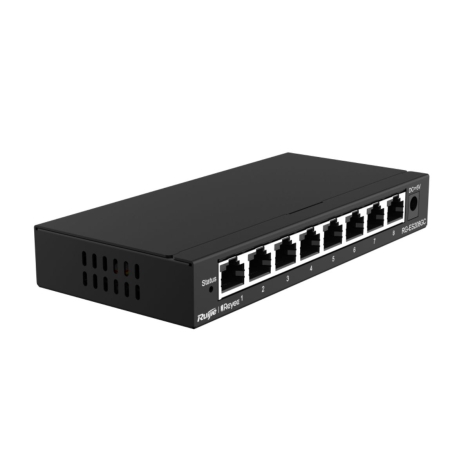 Switch Ruijie RG-ES208GC, 8-Port Gigabit 1000Mbps