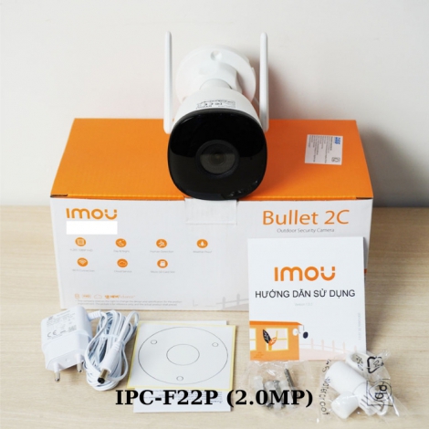 Camera Wifi IMOU IPC-F22P 2MP giá rẻ trong nhà, ngoài trời