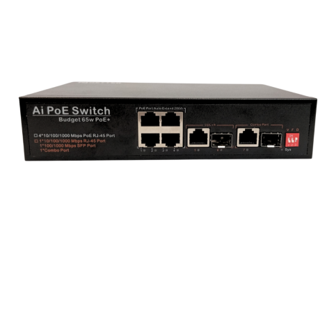 Switch POE Nettek NT-P42G2S