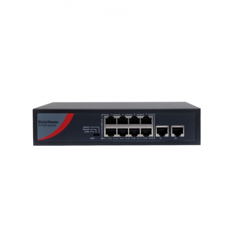 Switch mạng 8 cổng POE SinicHomeSN-5108P-E