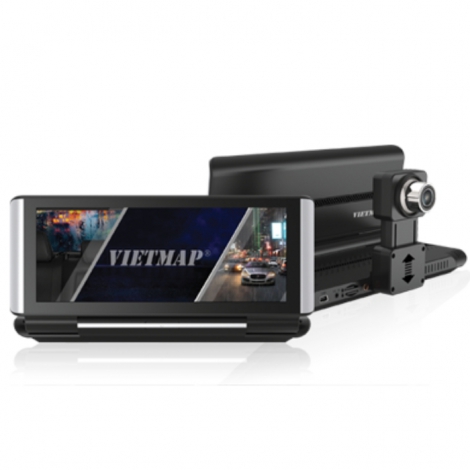 Bộ camera hành trình VIETMAP D22 - Trợ lý lái xe đa năng, điều khiển bằng giọng nói