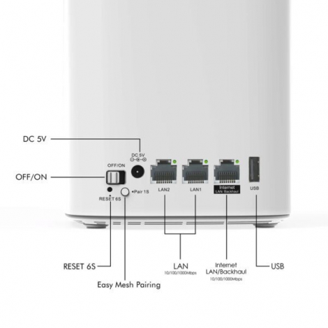 Router wifi thông minh Ezviz CS-W3R (AX1800)