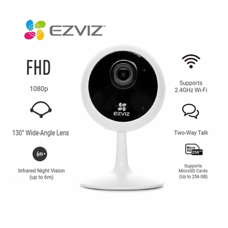 Camera IP WiFi trong nhà 2MP Ezviz CS-C1C 1080P