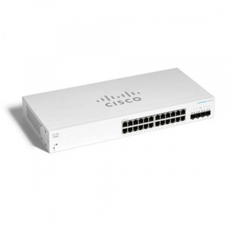 Switch PoE 24 cổng CISCO CBS220-24FP-4X-EU