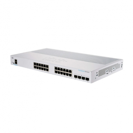 Switch PoE 24 cổng CISCO CBS350-24P-4G-EU