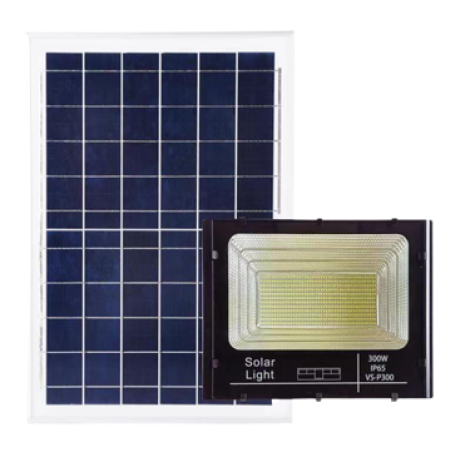 Đèn năng lượng mặt trời pha nhôm VS-P300 (300W)