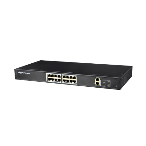 Switch POE 16 cổng dahua PFS4018-16P-250