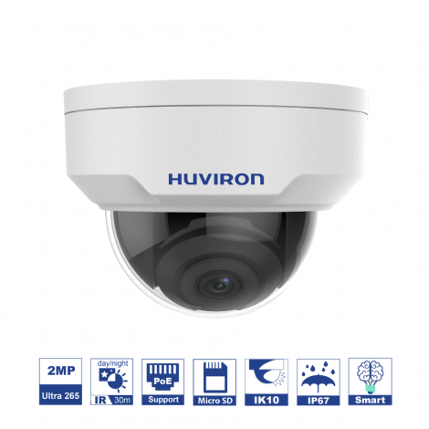 Camera IP hồng ngoại 2MP Huviron HU-ND221D/I3E