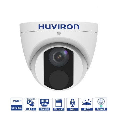Camera IP hồng ngoại 2MP Huviron HU-ND222DMT/I3E