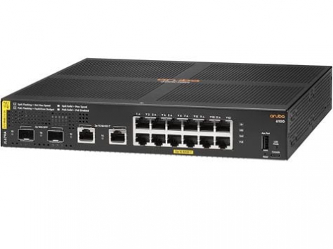 Aruba JL679A - Thiết Bị Switch PoE 12 Cổng 139W 2SFP+