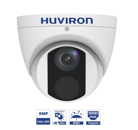 Camera IP hồng ngoại 8MP Huviron HU-ND822/I3E