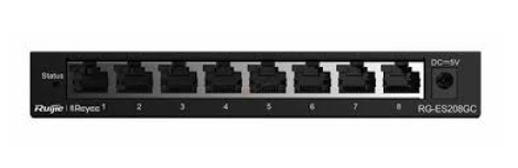 Switch Ruijie RG-ES208GC, 8-Port Gigabit 1000Mbps