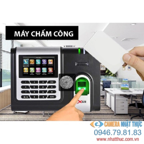 Máy chấm công Ronald Jack X628C + ID 